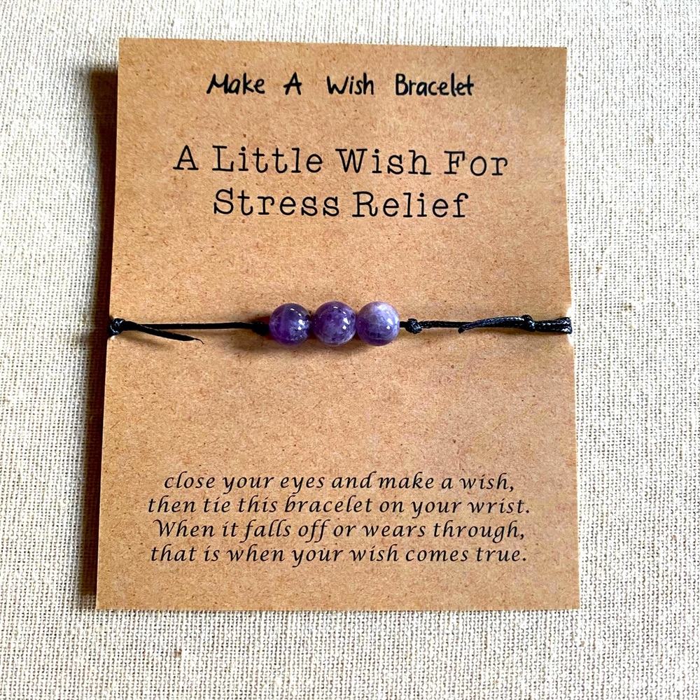 Friendship Wish Bracelet - A Little Wish For Stress Relief